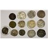 Image 1 : PERSIA: SASANIAN KINGDOM: LOT of 11 silver & 2 copper coins