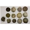 Image 2 : PERSIA: SASANIAN KINGDOM: LOT of 11 silver & 2 copper coins