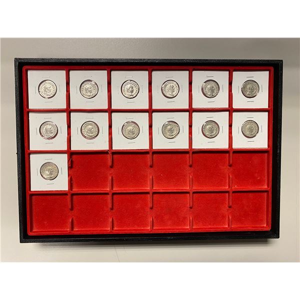 ROMAN EMPIRE: LOT of 13 AR antoniniani