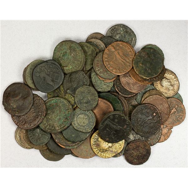 ROMAN EMPIRE: LOT of 80 bronzes
