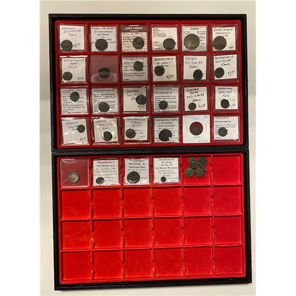 ROMAN EMPIRE: LOT of 35 coins