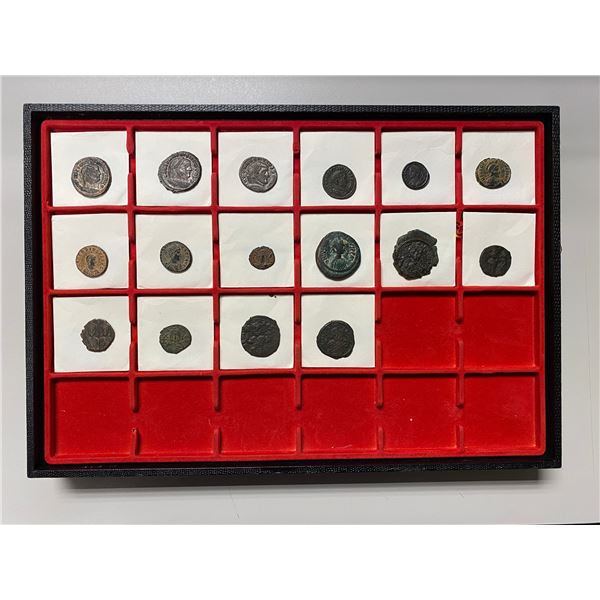 ROMAN EMPIRE: LOT of 16 coins