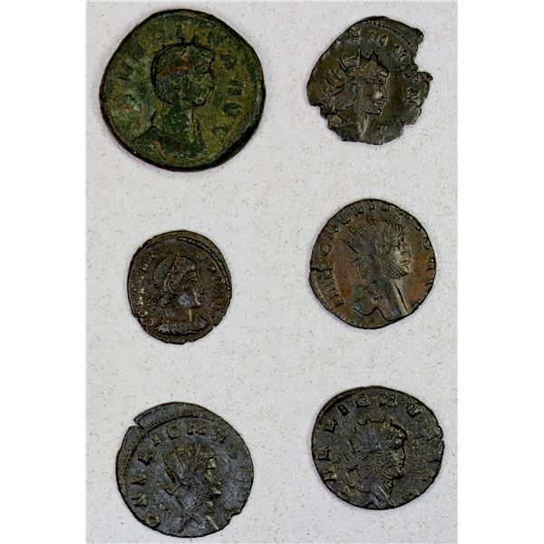 ROMAN EMPIRE: LOT of 6 bronzes