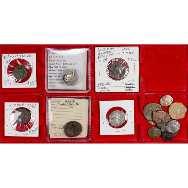 ROMAN EMPIRE: LOT of 16 coins