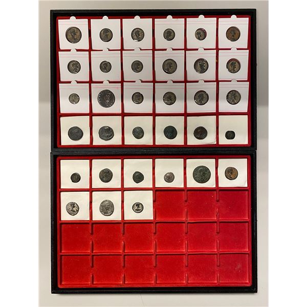 ROMAN PROVINCIAL: LOT of 33 coins