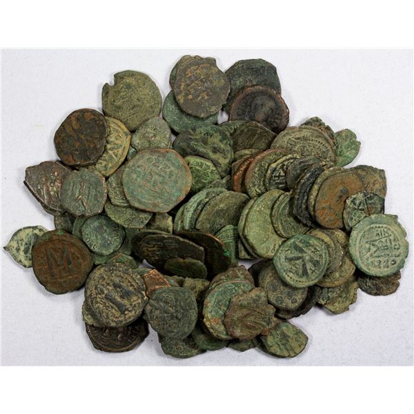 BYZANTINE EMPIRE: LOT of 108 coins