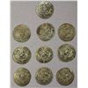 Image 1 : TABARISTAN: LOT of 10 silver half drachms