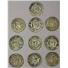 Image 2 : TABARISTAN: LOT of 10 silver half drachms