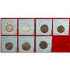 Image 1 : UMAYYAD: LOT of 9 silver dirhams, al-Taymara & al-Jazira mints