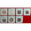 Image 2 : UMAYYAD: LOT of 9 silver dirhams, al-Taymara & al-Jazira mints