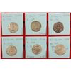 Image 2 : UMAYYAD: LOT of 6 silver dirhams