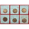 Image 1 : UMAYYAD: LOT of 6 silver dirhams