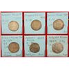 Image 2 : UMAYYAD: LOT of 6 silver dirhams