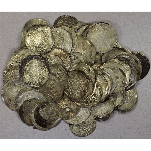 RASULID: al-Mujahid 'Ali, 1322-1363, LOT of 133 AR dirhams