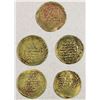 Image 1 : GREAT SELJUQ: LOT of 5 debased AV dinars