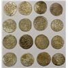 Image 1 : IRAN: SAFAVID: Sultan Husayn, 1694-1722, LOT of 16 silver abbasis