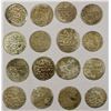 Image 2 : IRAN: SAFAVID: Sultan Husayn, 1694-1722, LOT of 16 silver abbasis