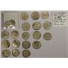 Image 1 : IRAN: ZAND: Karim Khan, 1753-1779, LOT of 20 silver abbasis