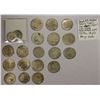 Image 2 : IRAN: ZAND: Karim Khan, 1753-1779, LOT of 20 silver abbasis