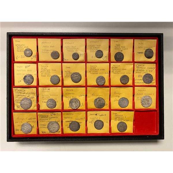 MEDIEVAL ISLAMIC: LOT of 23 silver coins