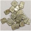 Image 1 : ANCIENT INDIA: Mauryan, 3rd-2nd century BC, LOT of 25 silver Punchmarked coins