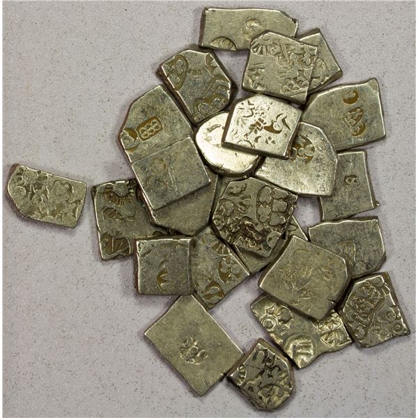 ANCIENT INDIA: Mauryan, 3rd-2nd century BC, LOT of 25 silver Punchmarked coins