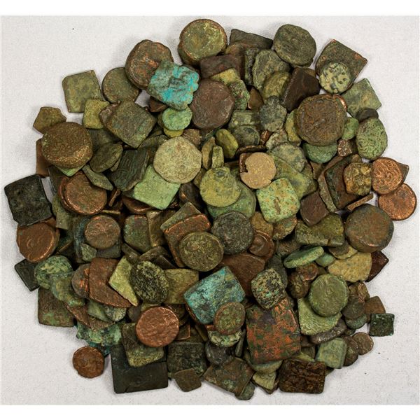ANCIENT INDIA: LOT of 345 coins