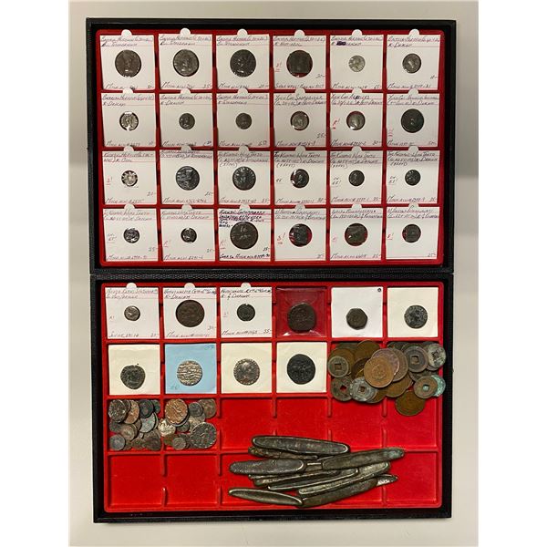 ANCIENT INDIA: LOT of 122 coins
