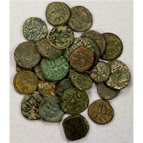 MEDIEVAL HINDU INDIA: LOT of 28 jitals