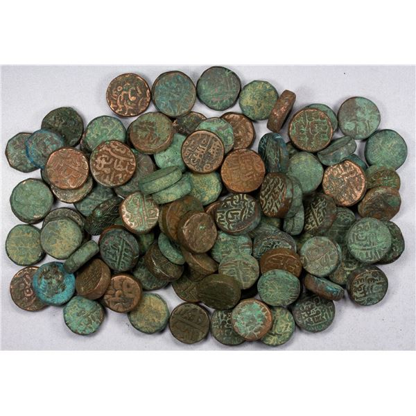 DELHI: LOT of 106 coins