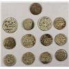 Image 1 : MUGHAL: Akbar I, 1556-1605, LOT of 13 round rupees
