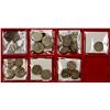 Image 1 : MUGHAL: Jahangir, 1605-1628, LOT of 25 silver rupees