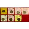 Image 1 : MUGHAL: Muhammad Akbar II, 1806-1837, LOT of 6 silver rupees & 1 copper paisa