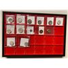 Image 1 : MUGHAL: LOT of 11 silver, 1 copper coin, and one brass weight