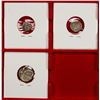 Image 2 : BANSWARA: LOT of 3 silver coins