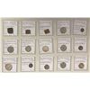 Image 1 : BUNDI: LOT of 3 copper and 12 silver coins