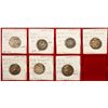 Image 2 : SIKH EMPIRE: LOT of 7 silver rupees