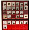 Image 1 : INDIAN STATES: LOT of 39 copper coins