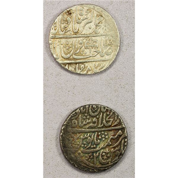 BRITISH INDIA: BENGAL PRESIDENCY: LOT of 2 silver rupees