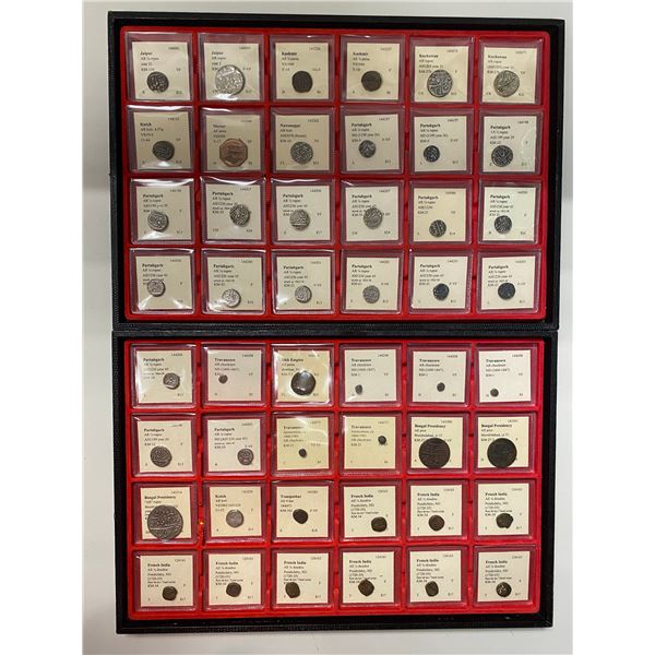 INDIA: LOT of 96 coins
