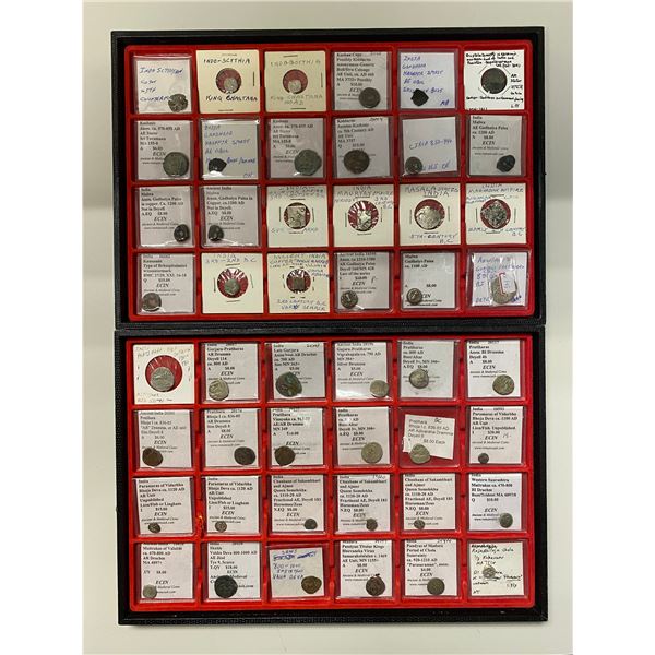 INDIA: LOT of 86 coins