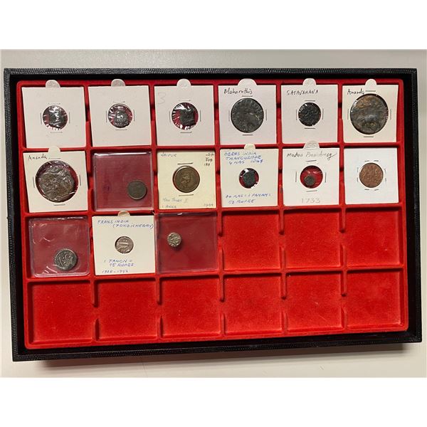 INDIA: LOT of 15 coins