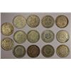 Image 2 : BELGIUM, FRANCE, AND SPAIN: LOT of 14 coins