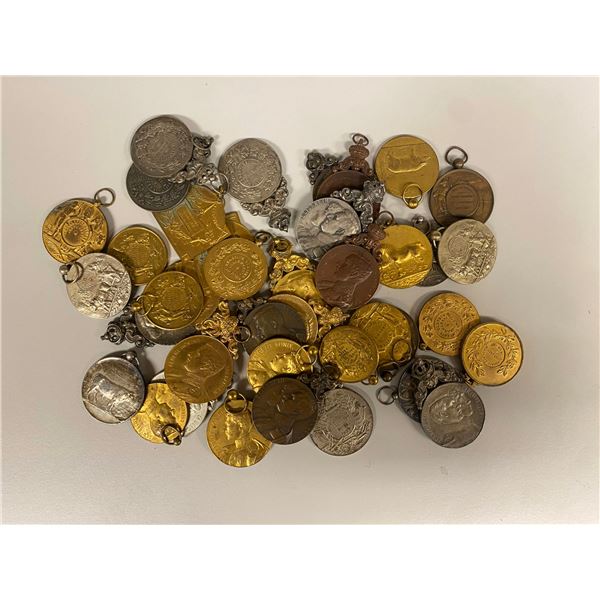 BELGIUM: LOT of 40 medals