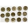 Image 2 : DENMARK: LOT of 14 coins