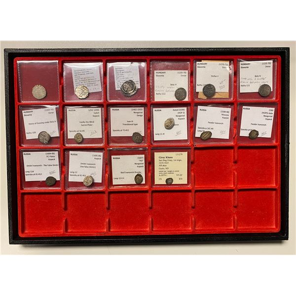 EUROPE: LOT of 16 silver coins