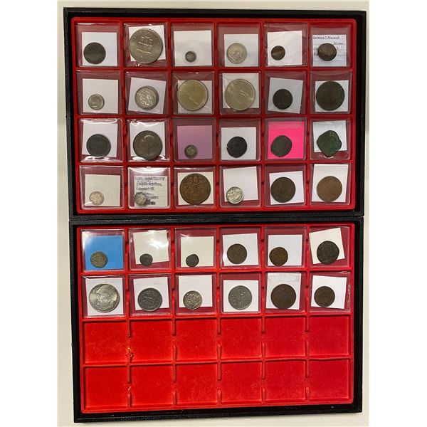 EUROPE: LOT of 36 coins