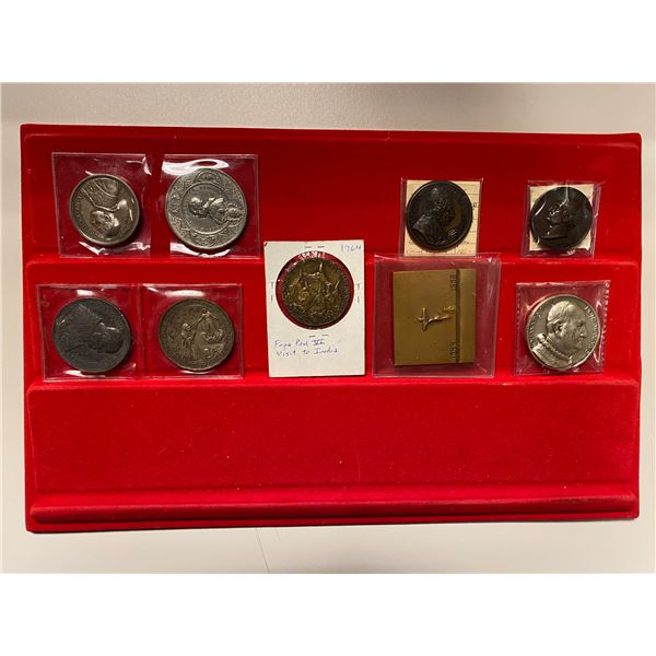 EUROPE: LOT of 9 medals