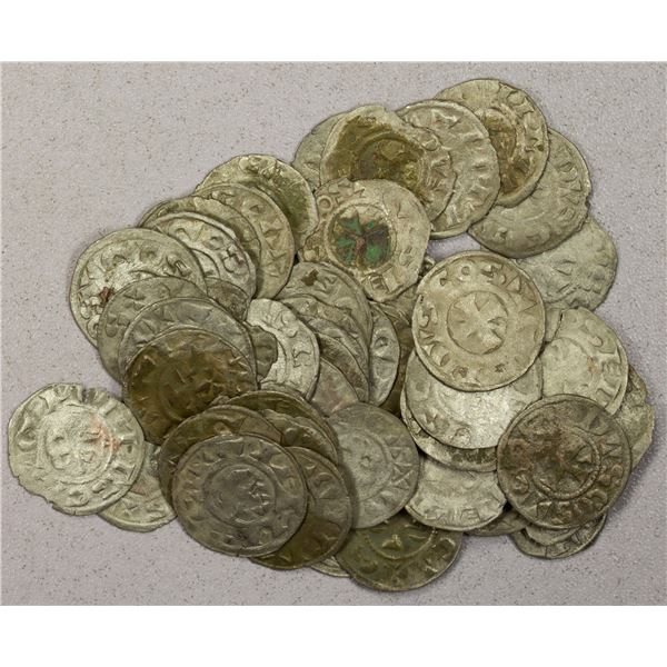 FRANCE: LOT of 53 BI deniers