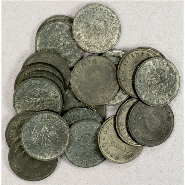 GERMANY: Allied Occupation LOT of 22 coins